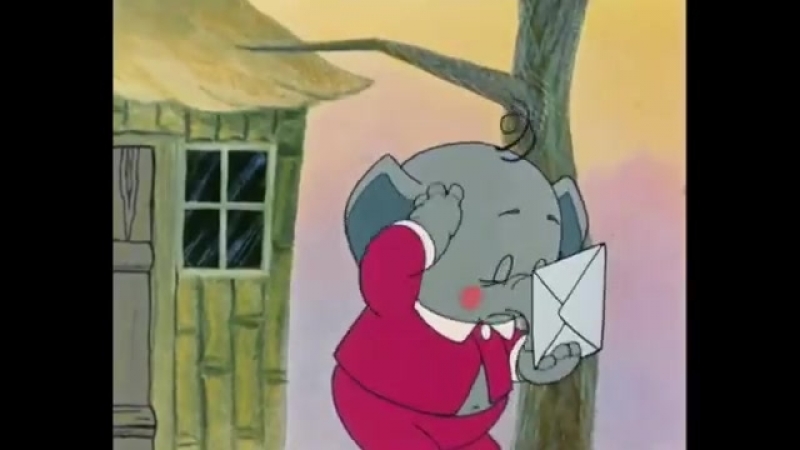 Слоненок и письмо  Советские мультики для малышей
