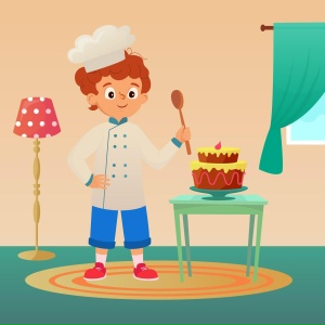 Сказка про день рождения домовёнка